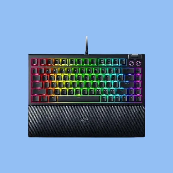 Razer BlackWidow V4 75% 機械鍵盤限時 52 折，可省NT$2880 14