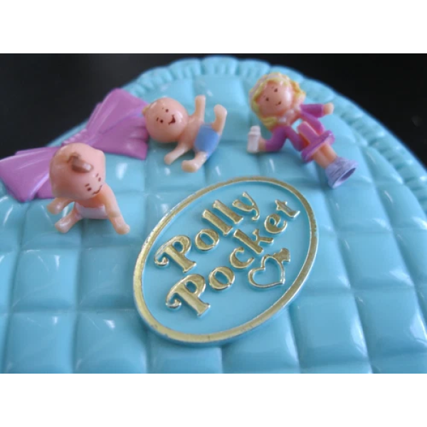 100% Complete Vintage Polly Pocket Baby Time Fun 1994 1