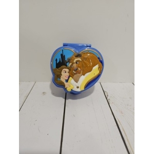 1995 Polly Pocket Disney Beauty and the Beast Tiny Collection Playset Complete