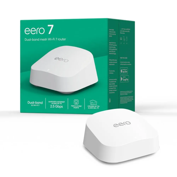 Introducing Amazon eero 7 dual-band mesh Wi-Fi 7 router (newest model) 1