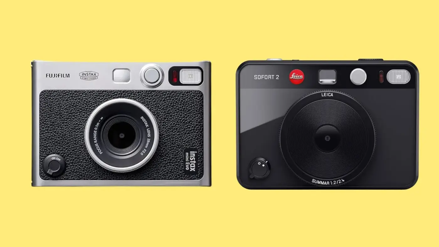 拍立得怎麼選？Fujifilm instax mini evo vs. Leica Sofort 2 1