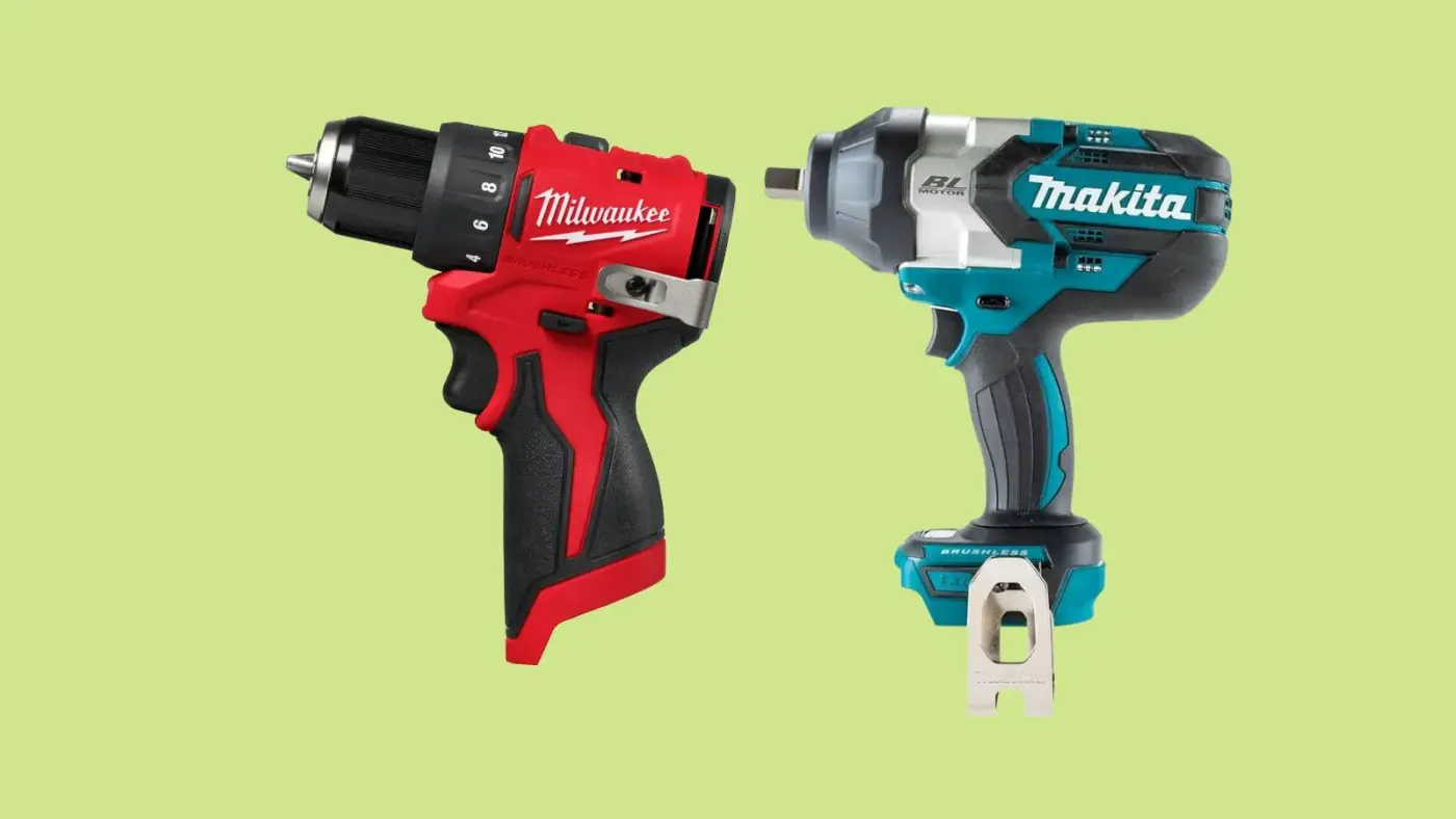 Makita vs Milwaukee 電動工具對決|品牌差異、電池系統選擇解析 10 Makita vs Milwaukee 電動工具對決|品牌差異、電池系統選擇解析 1