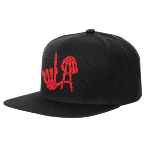 Appetite For Destruction Skeleton LA Hands Snapback Hat 2商品