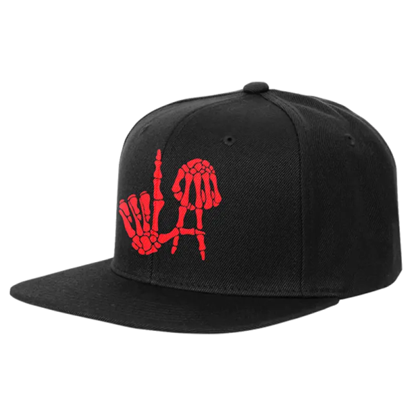 Appetite For Destruction Skeleton LA Hands Snapback Hat 2商品 1