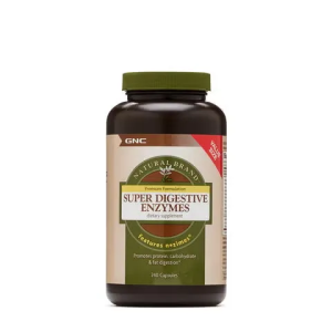 GNC Natural Brand Super Digestive Enzymes - 240 Capsules 3商品