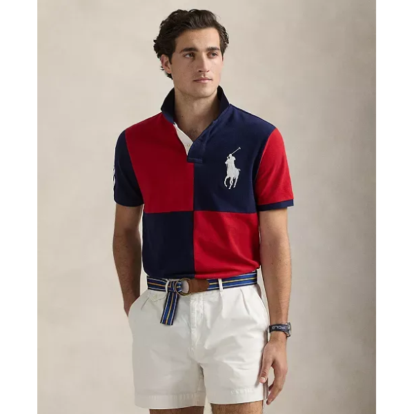 Polo Ralph Lauren Men's Classic-Fit Short-Sleeve Rugby Shirt 3商品 3