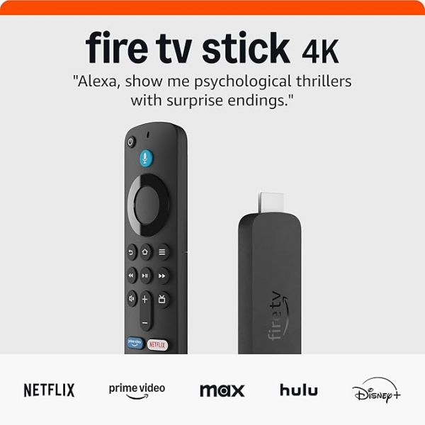 Amazon Fire TV Stick 4K (newest model) with AI-powered Fire TV Search 1