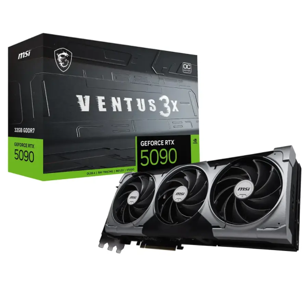 MSI Gaming RTX 5090 32G Ventus 3X OC Graphics Card 1
