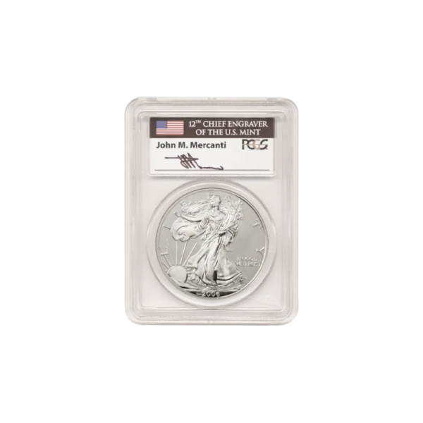 2006-P $1 Silver Eagle 20th Anniversary Reverse Proof PCGS PR70 1