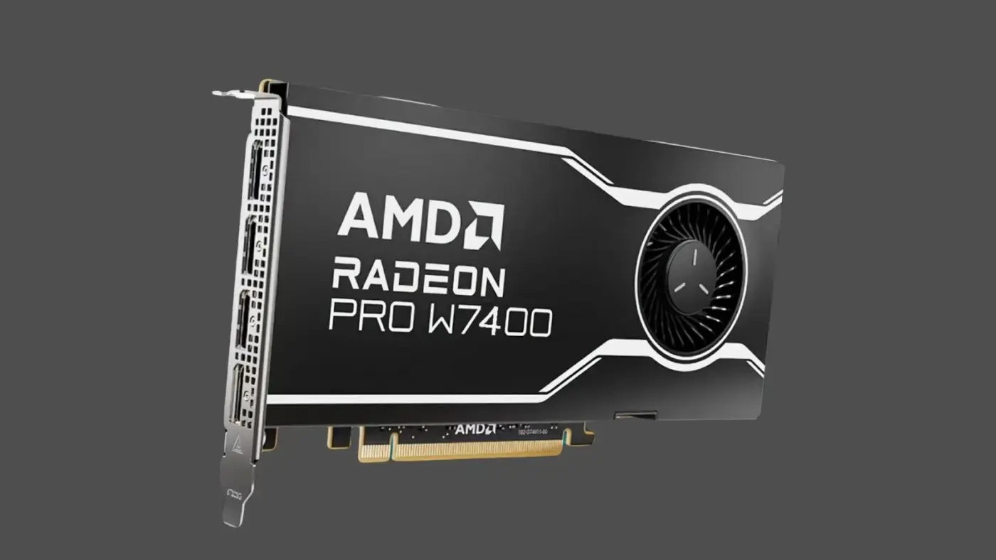 AMD Radeon RX 7400 與 Radeon Pro W7400 全面解析:低功耗單插槽新選擇 10 AMD Radeon RX 7400 與 Radeon Pro W7400 全面解析:低功耗單插槽新選擇 1