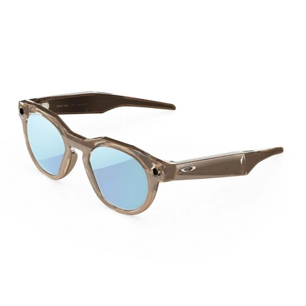 Oakley Meta HSTN, Brown Smoke / Prizm Deep Water Polarized, Standard 1